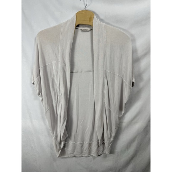 Athleta‎ Cardigan Womens S Batwing Open Athletic Stretch Distressed Flaw - Picture 1 of 7